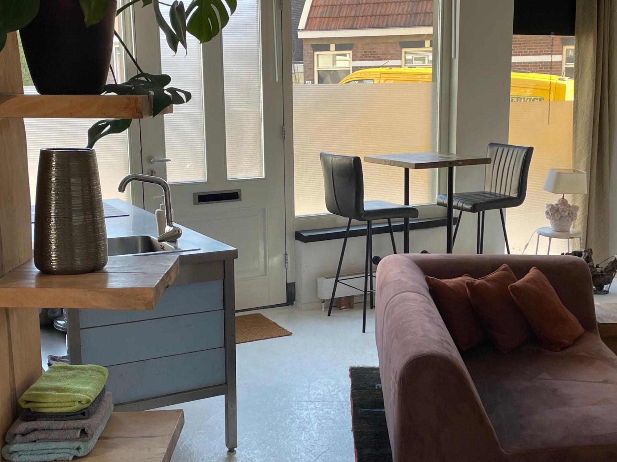Studio Gerenoveerde Winkel Arnhem Extérieur photo